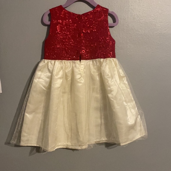 Girls Blueberi Gold dress - laplaya.ma